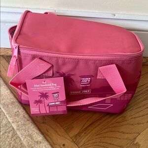 Trader Joe's Mini Pink Insulated Bag